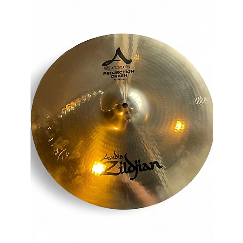 Used Zildjian 17in A Custom Projection Crash Cymbal