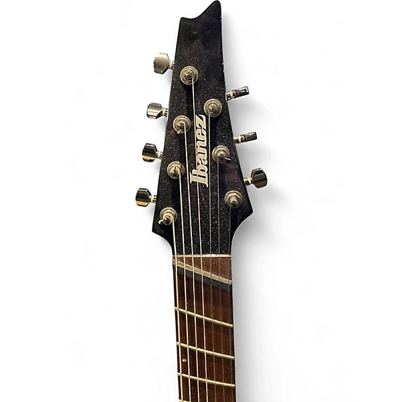 Used Ibanez RGMS7 Black Solid Body Electric Guitar