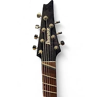 Used Ibanez RGMS7 Black Solid Body Electric Guitar