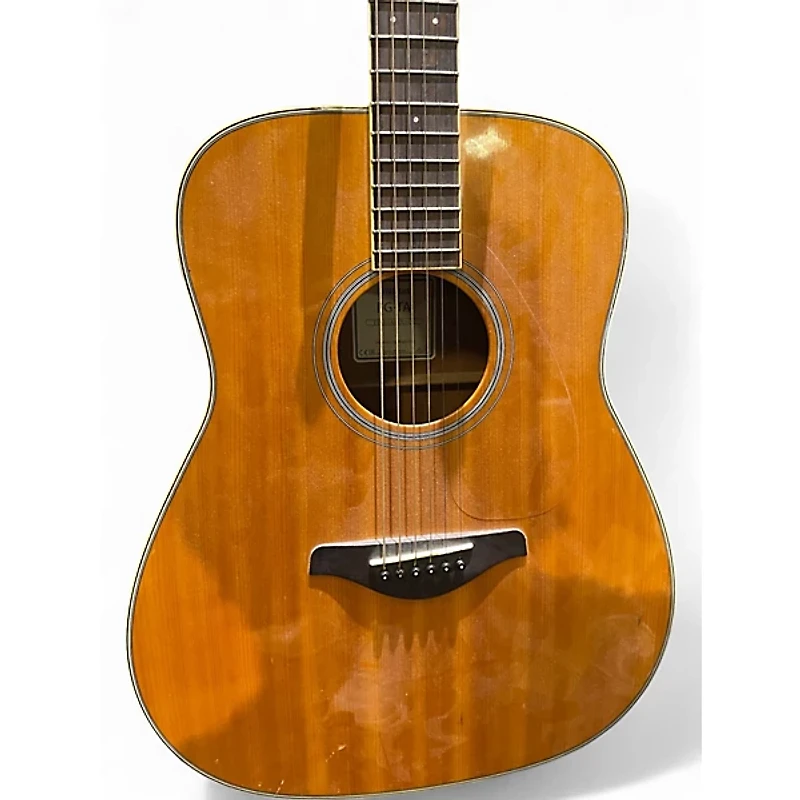 Used Yamaha FGTA Natural Acoustic Guitar