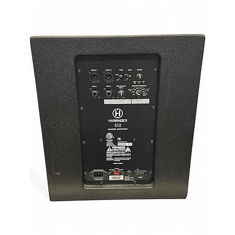 Used Harbinger S12 Powered Subwoofer