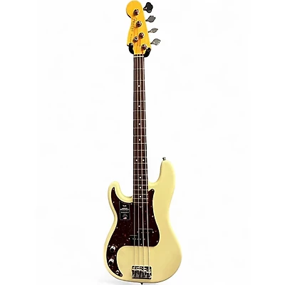 Used Fender American Professional II Precision Bass Olympic White Electric Bass Guitar