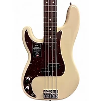 Used Fender American Professional II Precision Bass Olympic White Electric Bass Guitar