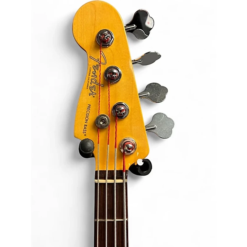 Used Fender American Professional II Precision Bass Olympic White Electric Bass Guitar