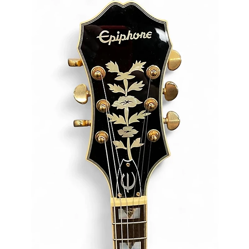 Used Epiphone Sheraton II Natural Hollow Body Electric Guitar
