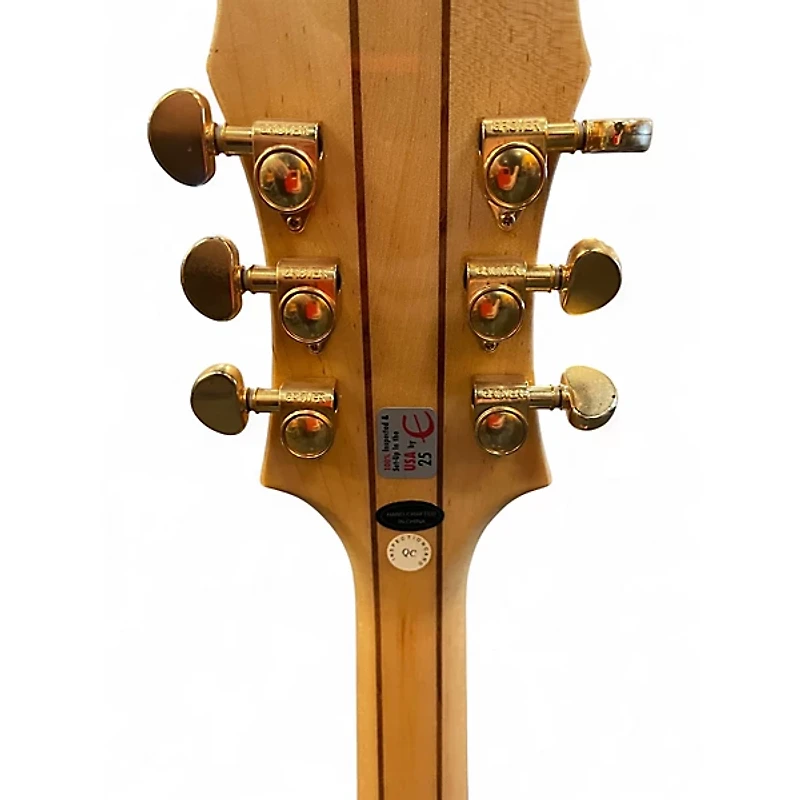 Used Epiphone Sheraton II Natural Hollow Body Electric Guitar