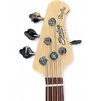 Used Sterling by Music Man Sub 4 Chopper Blue Electric Bass Guitar