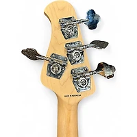 Used Sterling by Music Man Sub 4 Chopper Blue Electric Bass Guitar