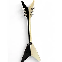 Used Dean Michael Schenker Standard Black and White Solid Body Electric Guitar