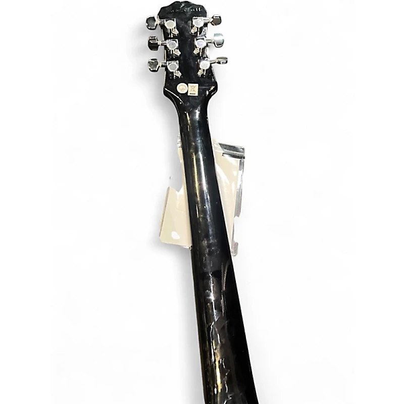 Used Epiphone Les Paul 100 Bolt On Black and White Solid Body Electric Guitar