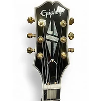Used Epiphone SG Custom  Black and Gold Solid Body Electric Guitar