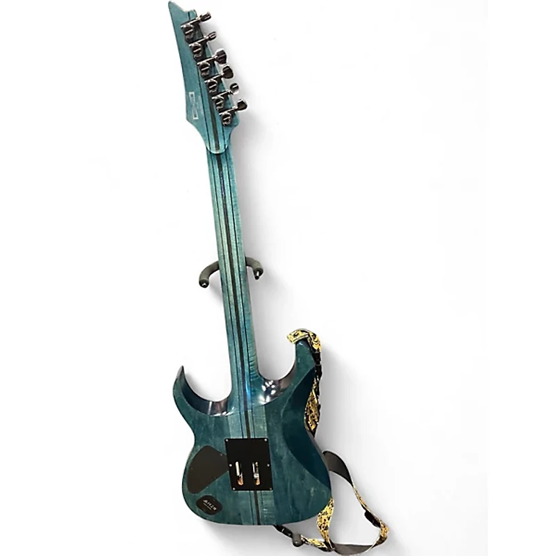 Used Ibanez RGT1220PBK Cosmic Blue Low Gloss Solid Body Electric Guitar