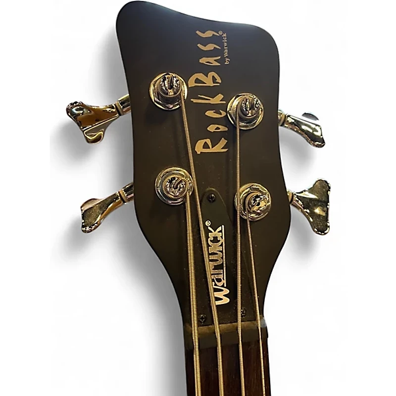 Used RockBass by Warwick Corvette 2 Tone Sunburst Electric Bass Guitar