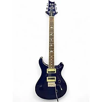 Used PRS SE Standard 24 Blue Solid Body Electric Guitar
