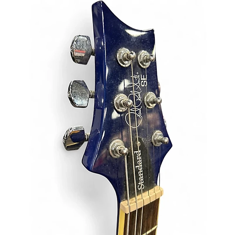 Used PRS SE Standard 24 Blue Solid Body Electric Guitar