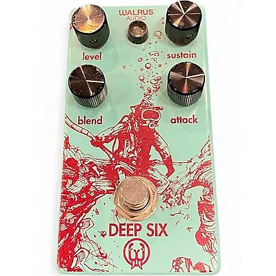 Used Walrus Audio Deep Six Compressor Effect Pedal