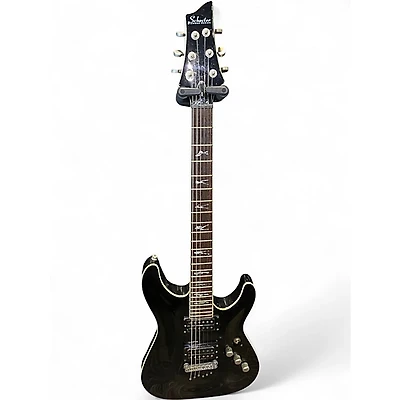 Used Schecter Guitar Research XXX Black Solid Body Electric Guitar