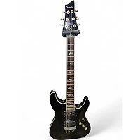Used Schecter Guitar Research XXX Black Solid Body Electric Guitar