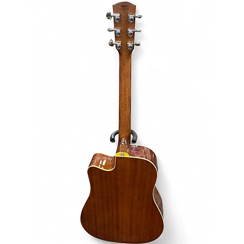 Used Alvarez AD60CE Artist Series Dreadnought Natural Acoustic Electric Guitar