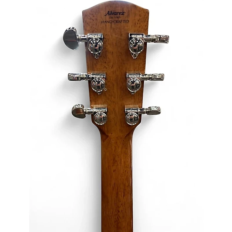 Used Alvarez AD60CE Artist Series Dreadnought Natural Acoustic Electric Guitar