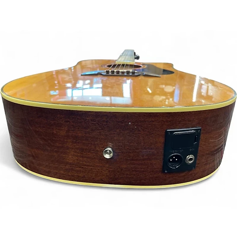 Used Alvarez AD60CE Artist Series Dreadnought Natural Acoustic Electric Guitar