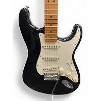 Used Fender Jimi Hendrix Stratocaster Black Solid Body Electric Guitar
