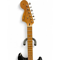 Used Fender Jimi Hendrix Stratocaster Black Solid Body Electric Guitar