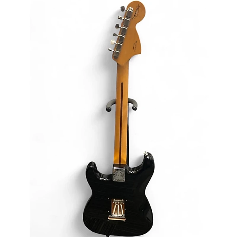 Used Fender Jimi Hendrix Stratocaster Black Solid Body Electric Guitar