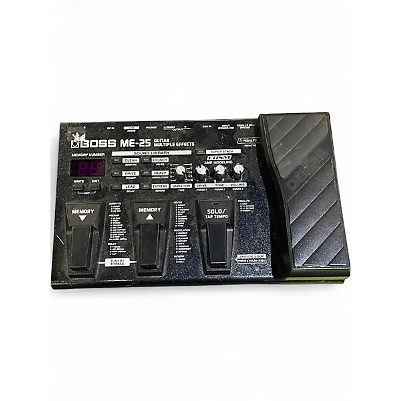 Used BOSS ME25 Guitar Multi Effect Processor