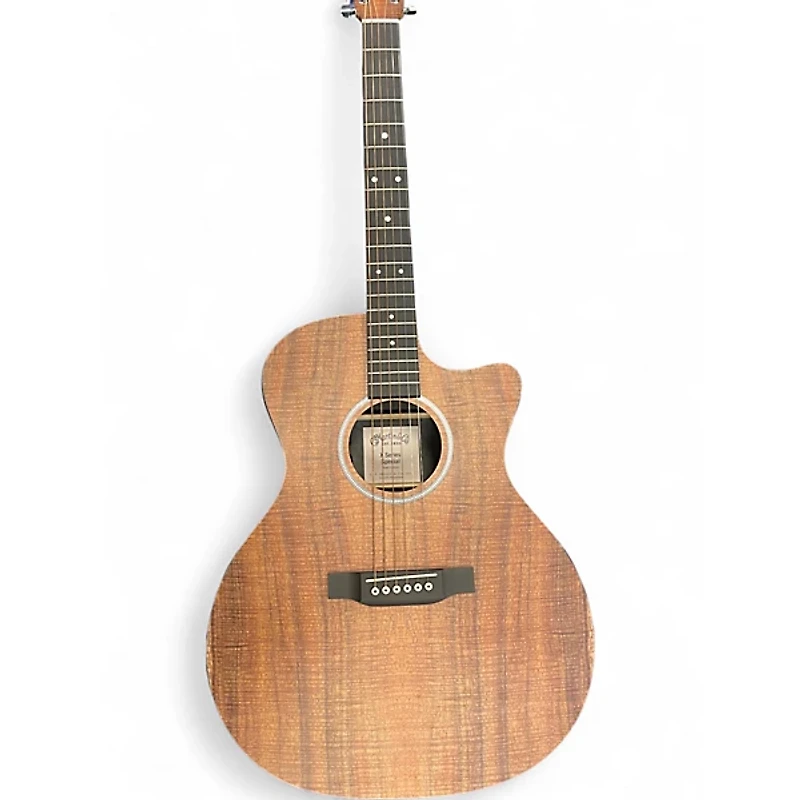 Used Martin X SERIES SPECIAL Natural Acoustic Electric Guitar
