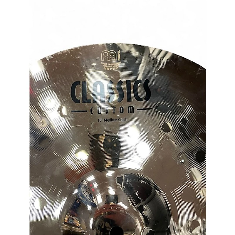 Used MEINL 16in Classics Medium Crash Cymbal
