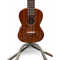Used Luna Concert Tattoo Natural Ukulele