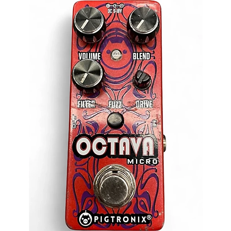 Used Pigtronix OCTAVA MICRO Effect Pedal