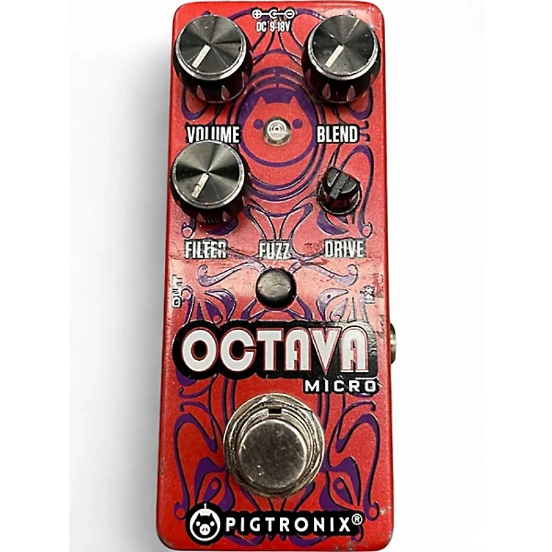Used Pigtronix OCTAVA MICRO Effect Pedal