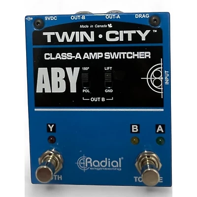 Used Radial Engineering Bones Twin City ABY Bypass Pedal