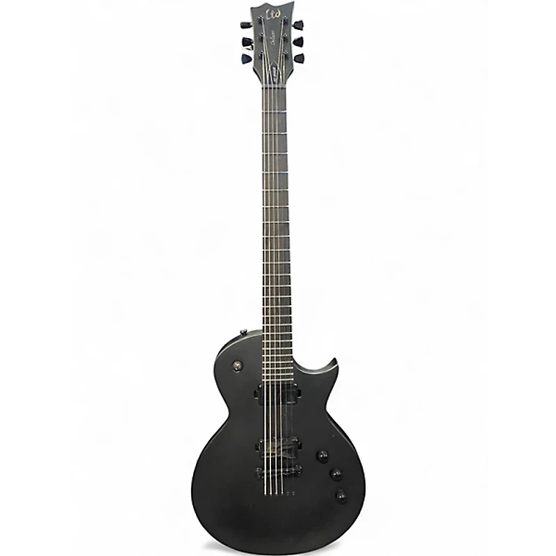 Used ESP LTD EC1000B Black Solid Body Electric Guitar