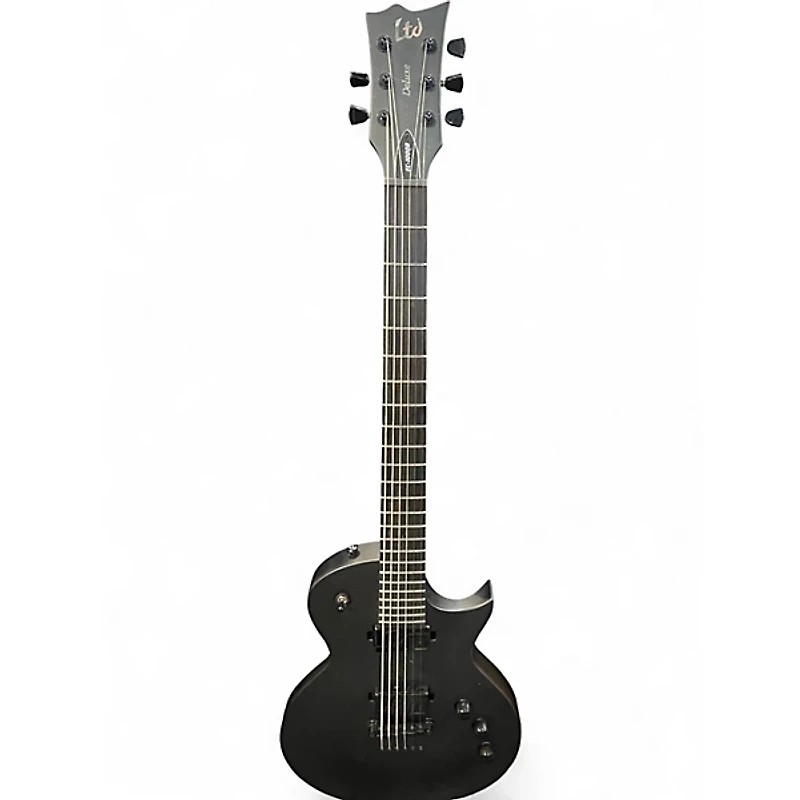 Used ESP LTD EC1000B Black Solid Body Electric Guitar