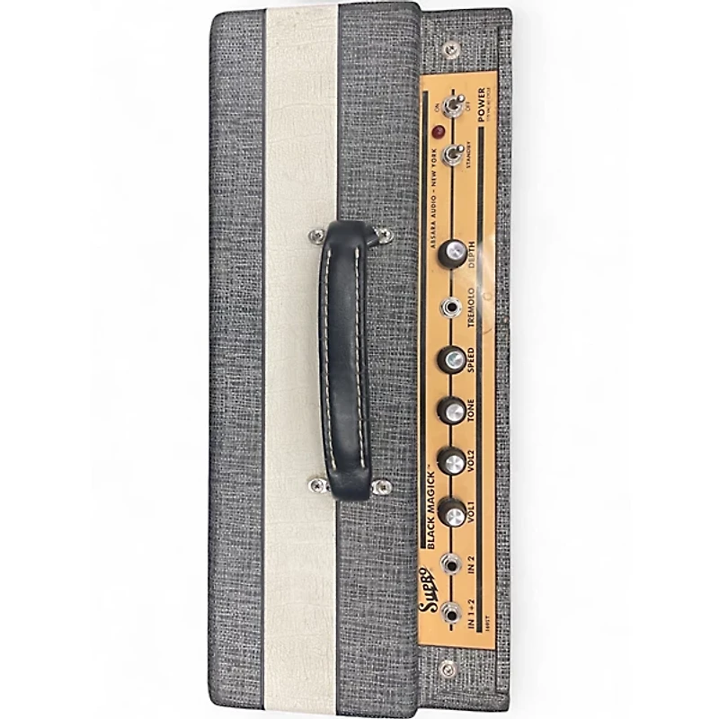 Used Supro 1695T Black Magick 25W 1x12 Tube Guitar Combo Amp