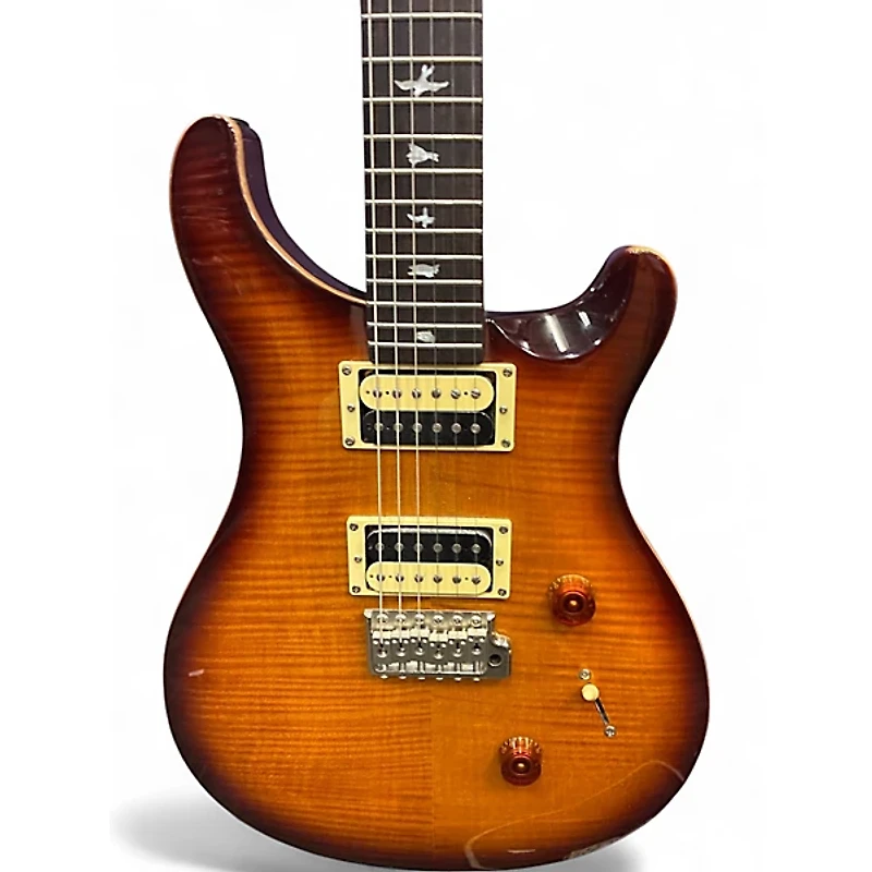 Used PRS SE Custom 24 Tobacco Sunburst Solid Body Electric Guitar