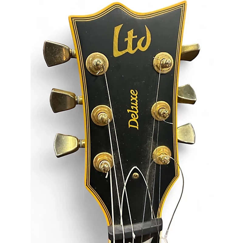 Used ESP LTD EC1000 Satin Black Solid Body Electric Guitar