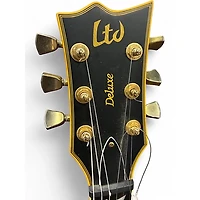 Used ESP LTD EC1000 Satin Black Solid Body Electric Guitar