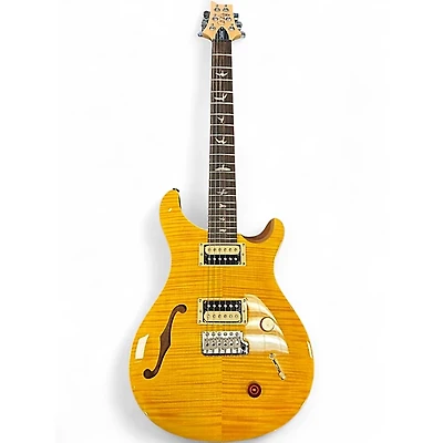 Used PRS SE Custom 22 Semi-Hollowbody Natural Hollow Body Electric Guitar