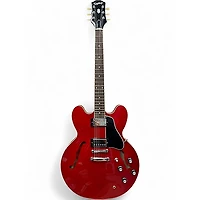 Used Epiphone ES335 Cherry Hollow Body Electric Guitar