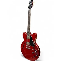Used Epiphone ES335 Cherry Hollow Body Electric Guitar