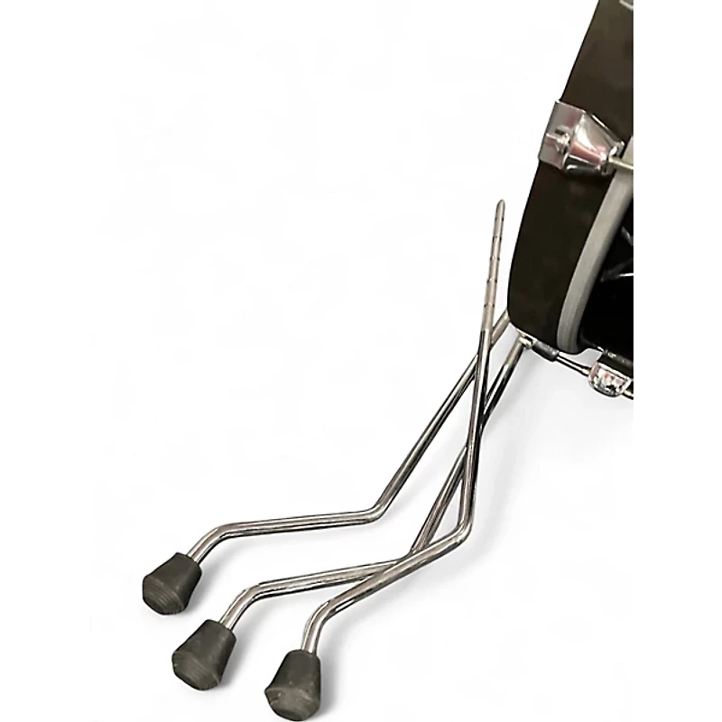 Used TAMA 4 Piece CLUB JAM PANCAKE KIT Black Drum Kit