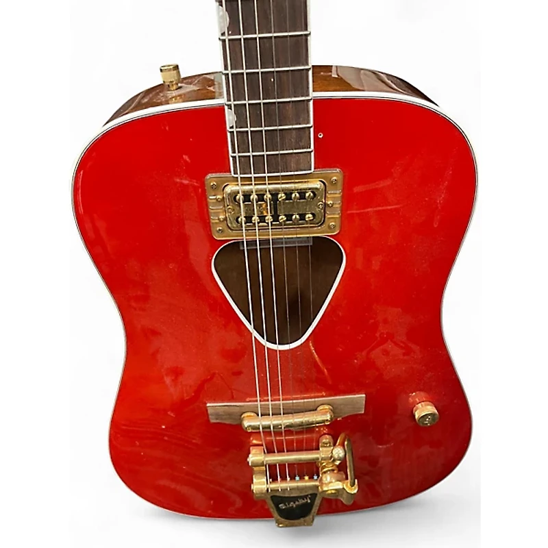 Used Gretsch Guitars G5034TFT Rancher Savannah Sunset Acoustic Electric Guitar