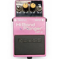 Used BOSS HF2 Hi Band Flanger Effect Pedal