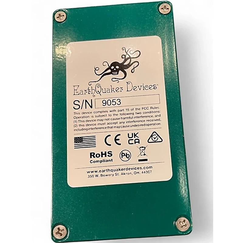 Used EarthQuaker Devices The Depths Optical Vibe Machine Effect Pedal