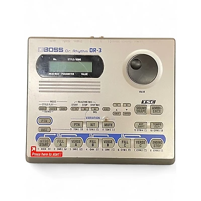 Used BOSS DR3 Dr Rhythm Drum Machine