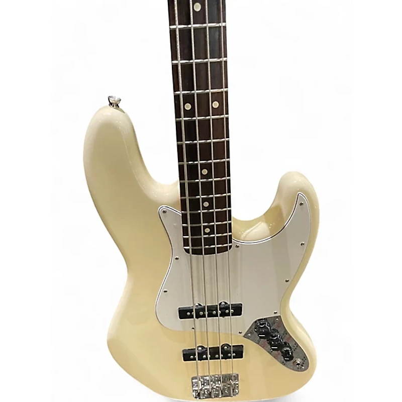 Used Fender Player Jazz Bass Classic White Electric Bass Guitar